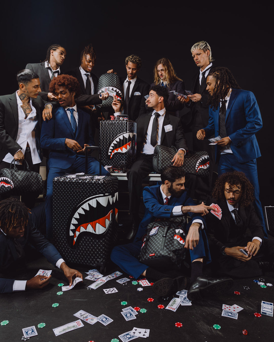 SHINOBI SHARKS IN PARIS MINI DUFFLE