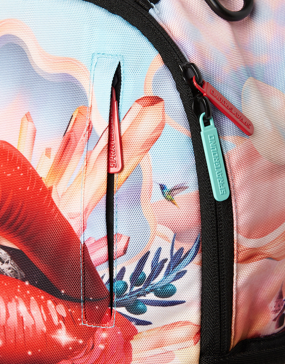 LIPS AND FAMOUS BACKPACK