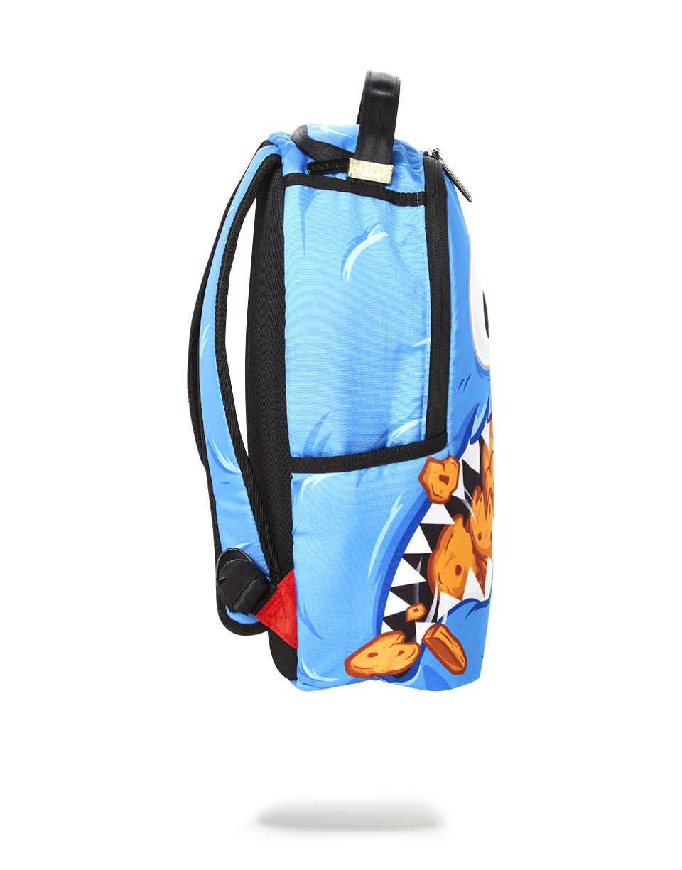 MINI COOKIE MONSTER SHARK BACKPACK